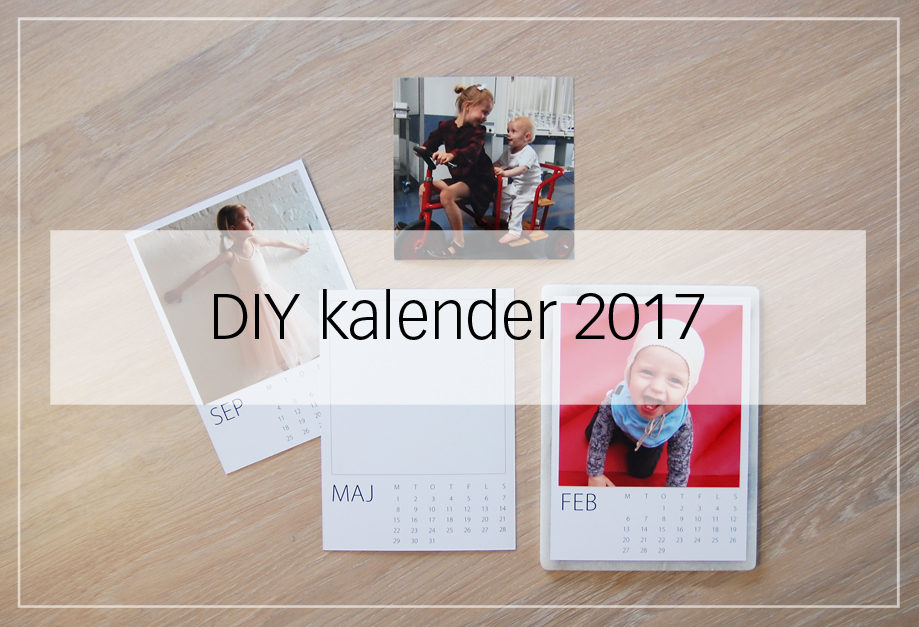 DIY kalender 2017